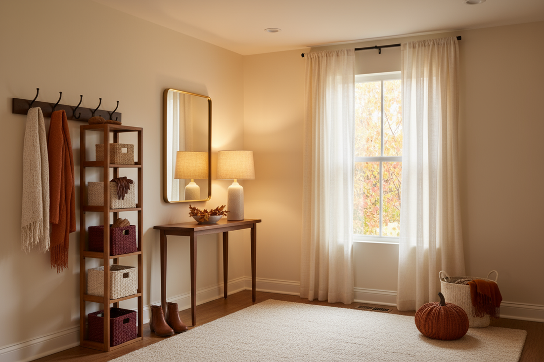 Entryway Wall Decor (Late-Fall Edition): Make a Warm Welcome in Minutes