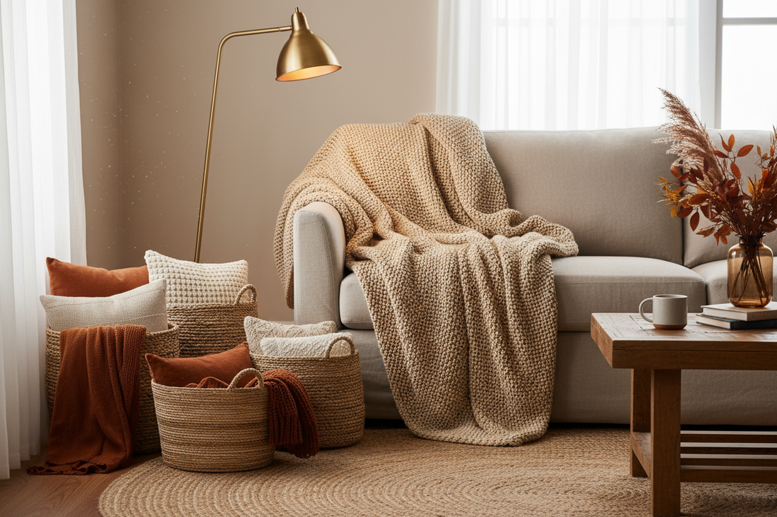 Throw Blankets (Late-Fall Edition): Layer Warmth, Texture, and Style in Every Room