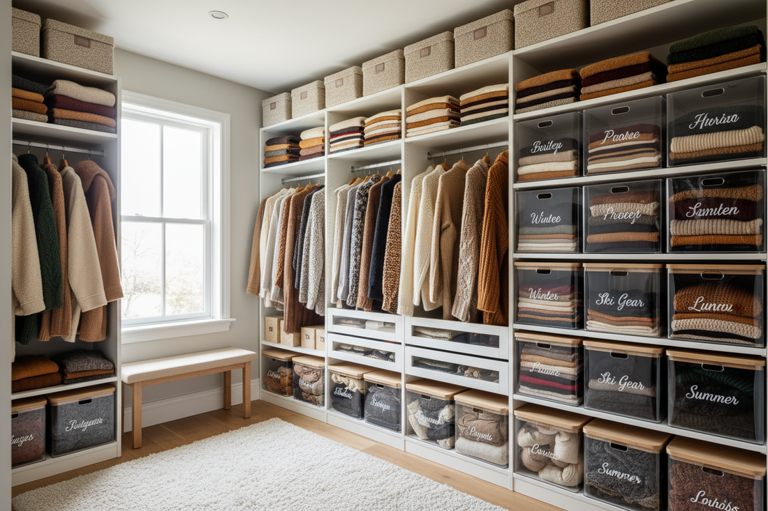 Closet Storage (Late-Fall Edition): Seasonal Swaps, Small-Space Wins, and Faster Mornings