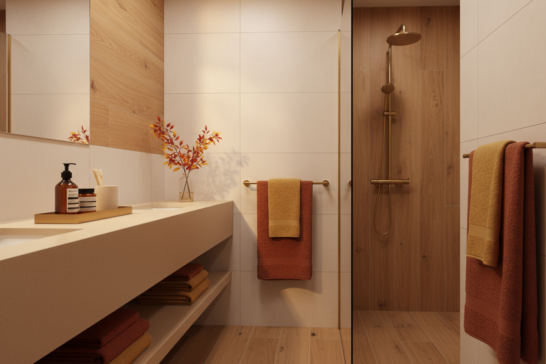 Bathroom Accessories Set (Late-Fall Edition): Steam-Smart Style, Faster Routines, and Calm Counters