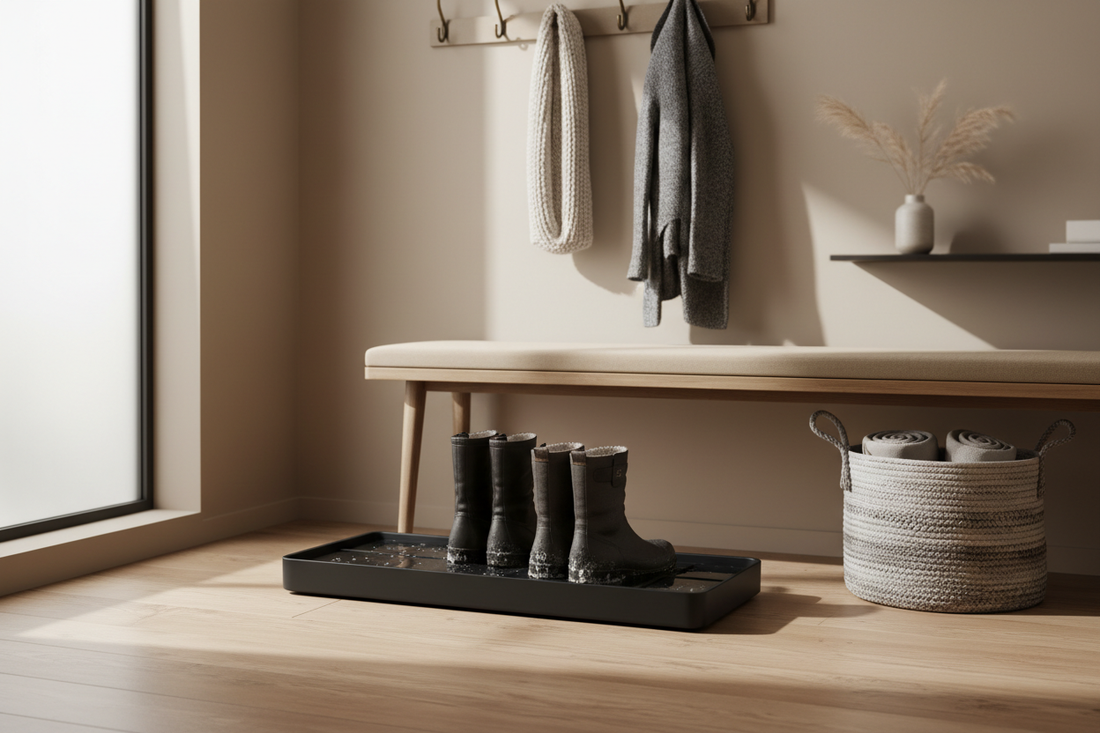 Boot Tray Early-Winter Edition: Contain Slush, Save Floors, Dry Boots Faster