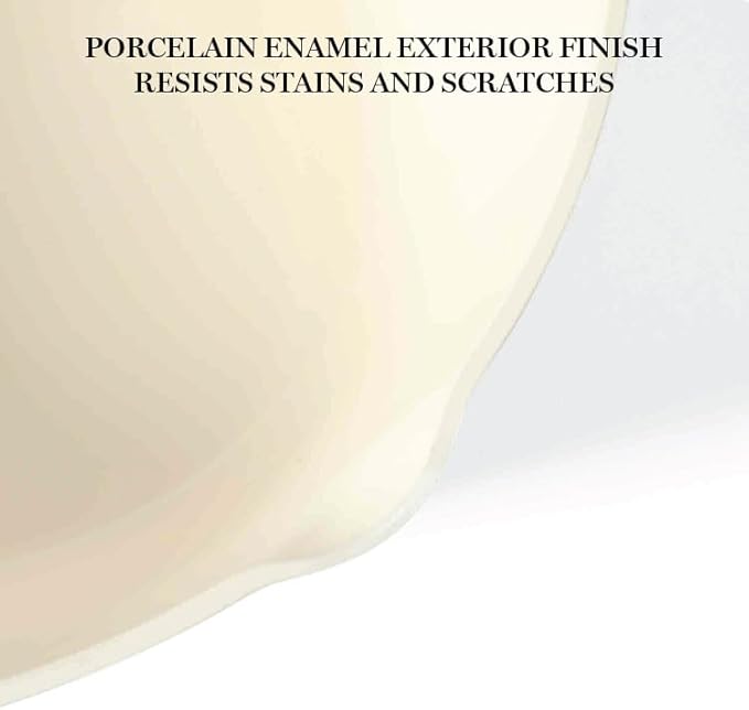 Martha Stewart Heathland Premium Nonstick PFA Free Ceramic Interior 10-Piece Tapered Aluminum Cookware Set - Linen White