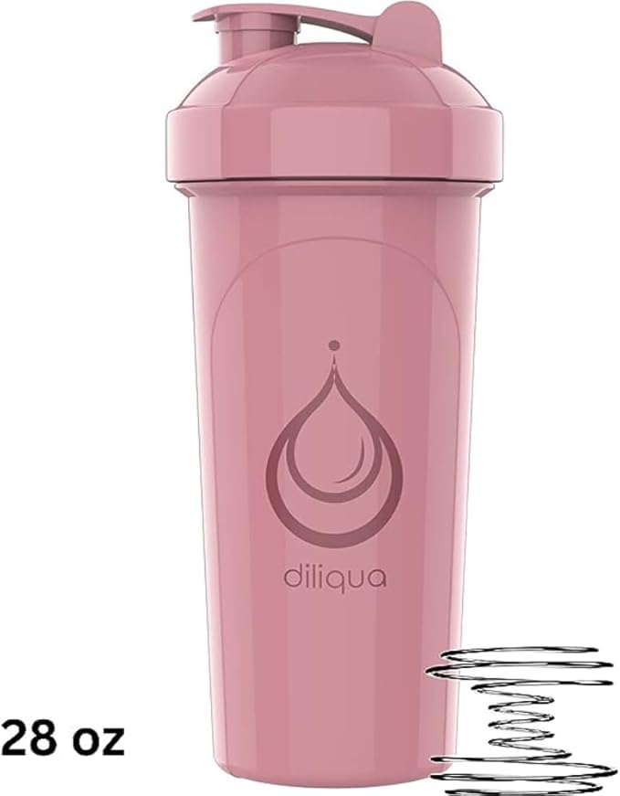 '-2 PACK- 28 oz & 20 oz Shaker Bottles for Protein Mixes | BPA-Free & Dishwasher Safe |small protein shaker bottle | Shaker Cups for protein shakes | Blender Shaker Bottle Pack