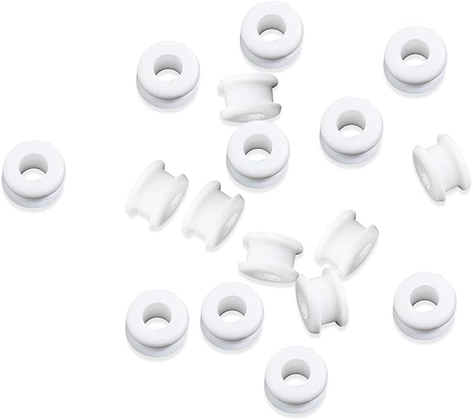 36PCS New Rubber Grommets In White Compatible With Hunter Vintage Discontinued Ceiling fans/Ceiling Fan Replacement Parts (36)