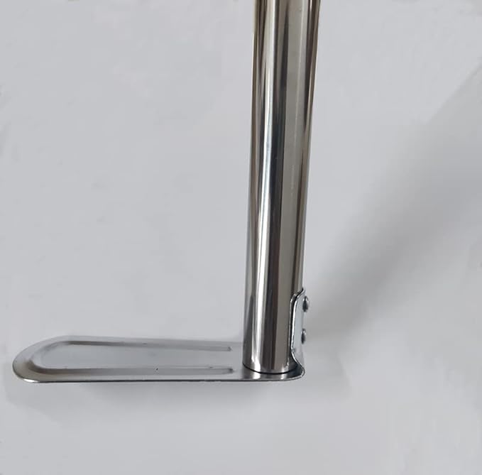 Mengersi Canopy Bed Frame Post Poles King Size Stainless Steel 4 Corner Canopy Bed Curtains Frame Bracket Fit for Metal and Wood Bed