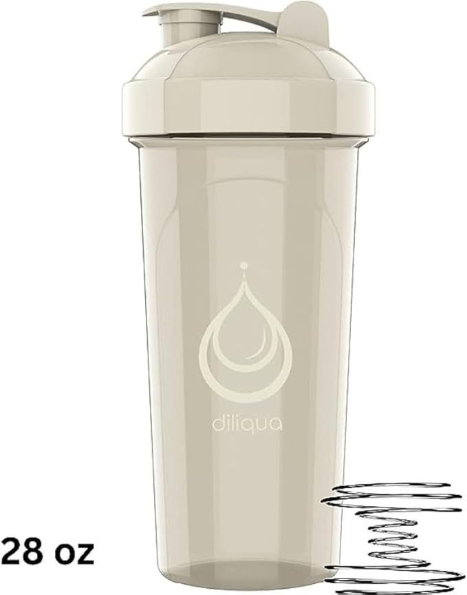 '-2 PACK- 28 oz & 20 oz Shaker Bottles for Protein Mixes | BPA-Free & Dishwasher Safe |small protein shaker bottle | Shaker Cups for protein shakes | Blender Shaker Bottle Pack