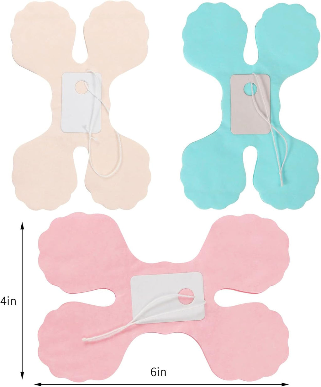 Pink-Peach Mint Party-Decorations Streamers-Garland - 12pcs 4-Leaf Clover Paper Streamer,Bridal Shower Girls Baby Shower Birthday Engagement Wedding Bachelorette Brunch Banners Decor Ouruola