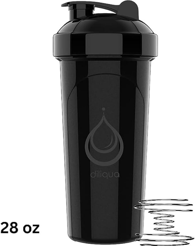 '-2 PACK- 28 oz & 20 oz Shaker Bottles for Protein Mixes | BPA-Free & Dishwasher Safe |small protein Shaker Cups for protein shakes | Blender Shaker Bottle Pack