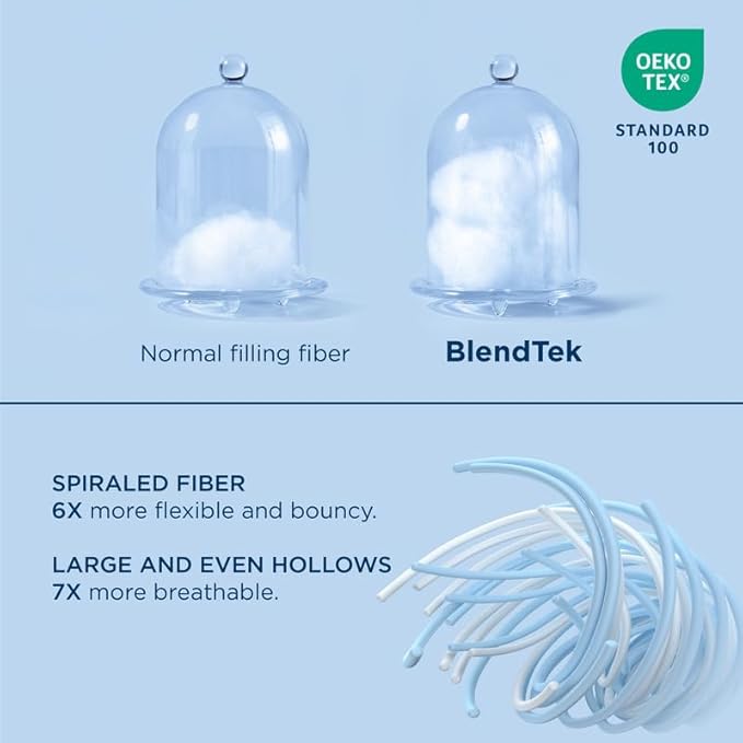 Bedsure Hotel Pillows - Luxury Bed Pillows for Sleeping with Decoration Strip Breathable Cover Soft & Supportive Pillows for Side, Back or Stomach Sleepers (2, Grey, Standard)