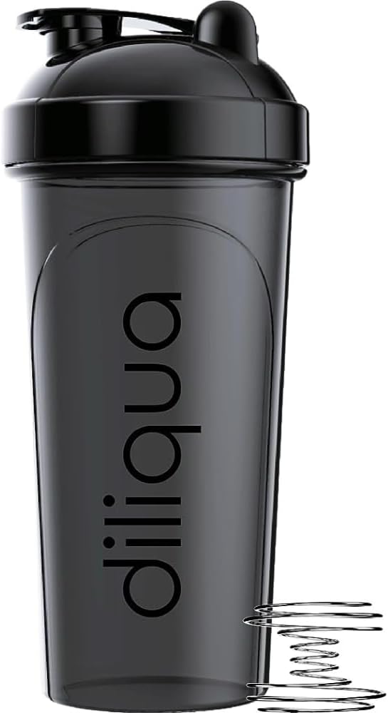 '-6 PACK- Shaker Bottles for Protein Mixes | BPA-Free & Dishwasher Safe | 6 Large 24 oz protein shaker bottle | Shaker Cups for protein shakes | Blender Shaker Bottle Pack