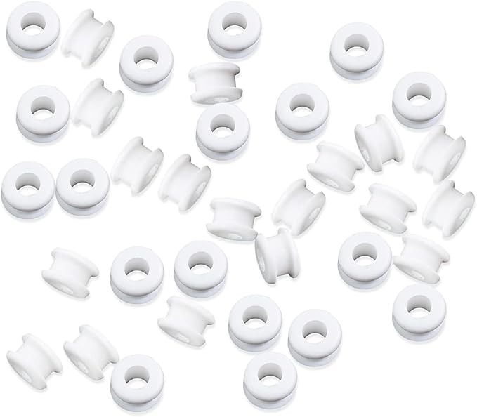 36PCS New Rubber Grommets In White Compatible With Hunter Vintage Discontinued Ceiling fans/Ceiling Fan Replacement Parts (36)