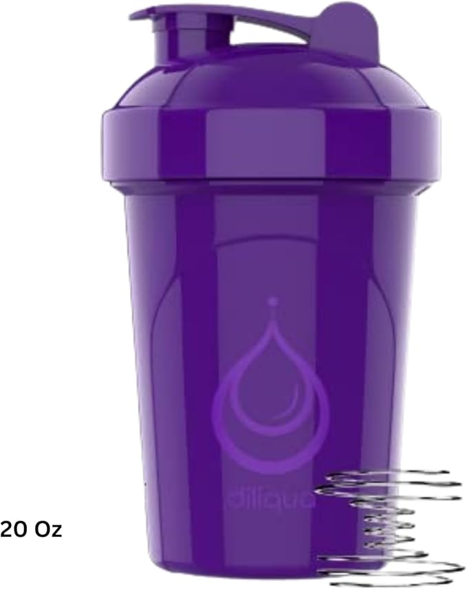 '-2 PACK- 28 oz & 20 oz Shaker Bottles for Protein Mixes | BPA-Free & Dishwasher Safe |small protein shaker bottle | Shaker Cups for protein shakes | Blender Shaker Bottle Pack