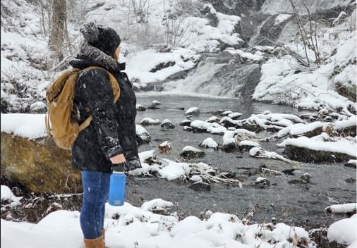 32oz Stainless Steel Sports Water Bottle with Straw Lid - Leak-Proof, Durable Design for Hydration on the Go During Workouts, Travel & Outdoor Activities, Large, Blod Blue