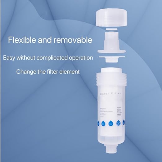 2023-2024-Replaceable-Filter-Cartridge-Tap-Water-Household-Pre-Filter-Pp-Cotton-Filter-Cartridge-Household-Transparent-Water (Faucet filter)