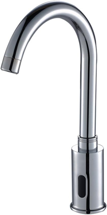 Automatic Touchless Sensor Faucet Motion Activated Kitchen Bathroom Hands Free Tap, Chrome