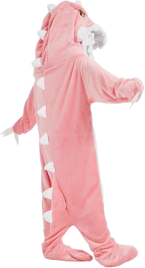 NAFLEAP Wearable Blanket Hoodie kids Shark Dinosaur Onesie Costume Sleep Bag Gifts for Girls