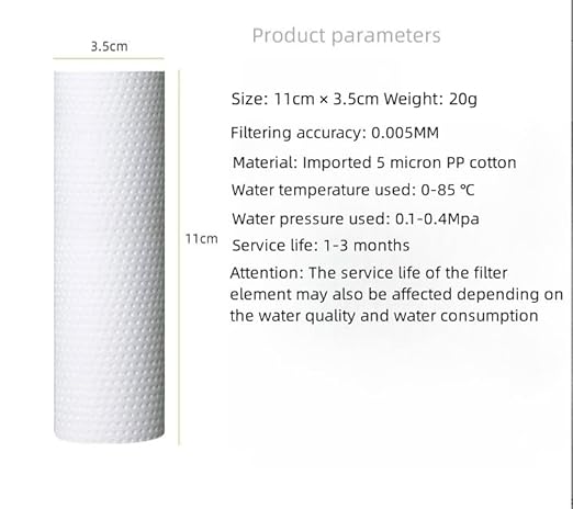 2023-2024-Replaceable-Filter-Cartridge-Tap-Water-Household-Pre-Filter-Pp-Cotton-Filter-Cartridge-Household-Transparent-Water (5 Replacing the filter element)