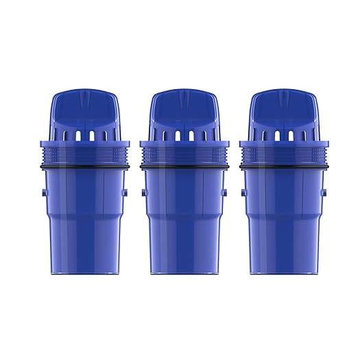 3 Packs Pitcher Water Filter Replacement for All PUR®, PUR® Plus Pitcher and Dispenser Filtration Systems, CRF950Z, PPF951K™, PPF900Z™, NSF Certified, AQUA CREST