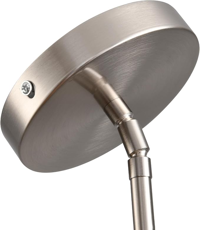 Brushed Nickel Pendant Lights Kitchen Island - Milk Glass Pendant Light Fixture Multiple Stems Rods 3 Units 12 Inch 3 Units 4 Inch (2 Pack Brushed Nickel Downrod)