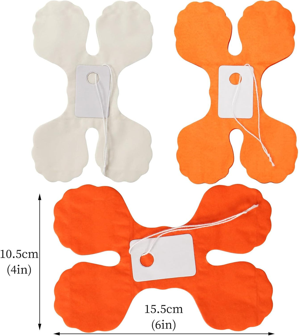 Orange Beige Fall Baby-Shower Party-Decorations Streamers Garland - 157Ft Four-Leaf Clover Autumn Harvest Thanksgiving Hanging Banner,Boho Birthday Bridal Wedding Engagement Bachelorette Decor Hugtmr