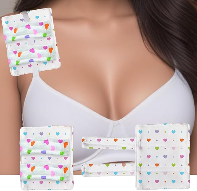 2PCS Bra Strap Pad Protector for Chest Port, Port Pillows for Chemo Patients, Pacemaker Pillow for Bra Post-Surgery, Chemo Port Pillow for Bra Strap, Recovery Cushion for Chest Heart Support (Love)
