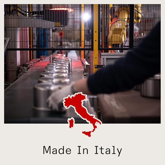 Made In Cookware - 3 Piece Non Stick Pan Set (Graphite) - 5 Ply Stainless Clad - Includes Frying Pan and Saucepan with Lid - Professional Cookware - Crafted in Italy