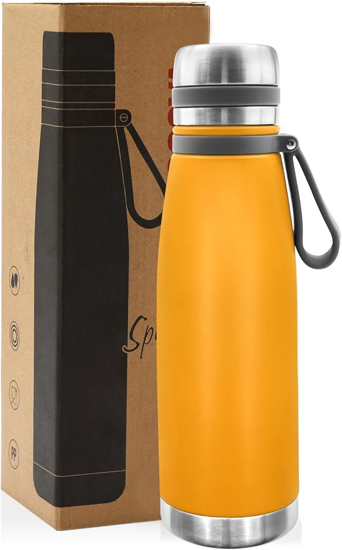 29oz Thermos for Hot and Cold Drinks, Coffee Thermos Water Bottle, Wide Mouth Thermal Cups- Leakproof Stainless Steel Insulated Thermos - Commute, Travel, and Picnic Friendly