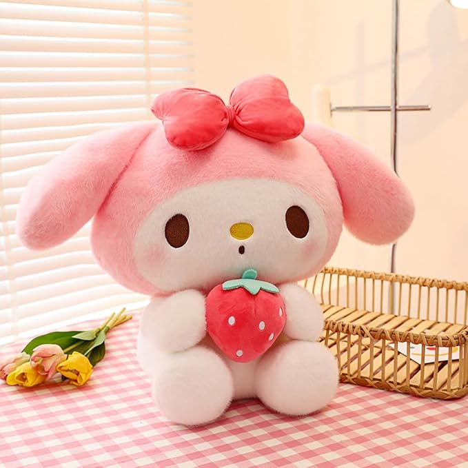 15.7" Cute Anime Plush Doll, Lovely Plush Stuffed Animal, Anime Cute Soft Plush Figure Toy, Pillow Plush Gift Filler Birthday Gift for Kids (SMelo)