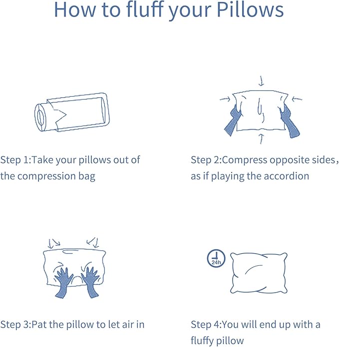 MEILA 2 Pack Cotton Tiny Pillows, 11"x7" Mini Pillows for Kids, Pets, Sleeping and Traveling, Small Washable Decorative Pillows for Neck, Wrist, and Knee, Beige & Brown