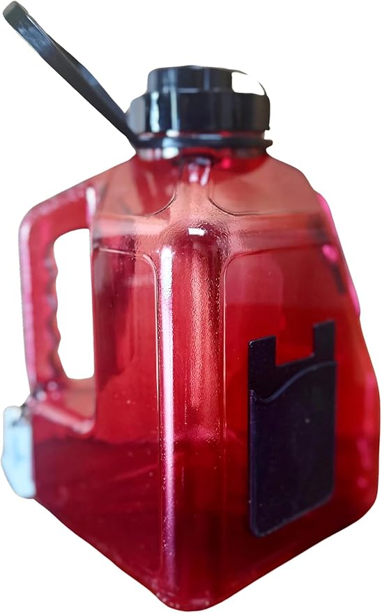 3 LITER BIG WATER BOTTLE WITH HANDLE | TRANSPORTER JUG (POWER RED)