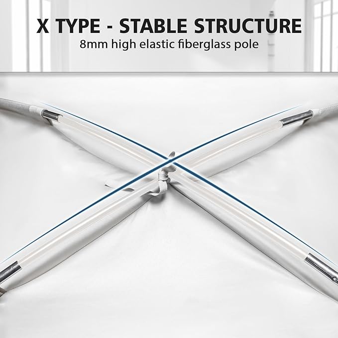 Bed Tent Bed Canopy Queen Size for Adult and Kids - Portable Sleeping Tents Indoor Dream Tents 70% Blackout with String Light 3 Doors Breathable Privacy Space Tents