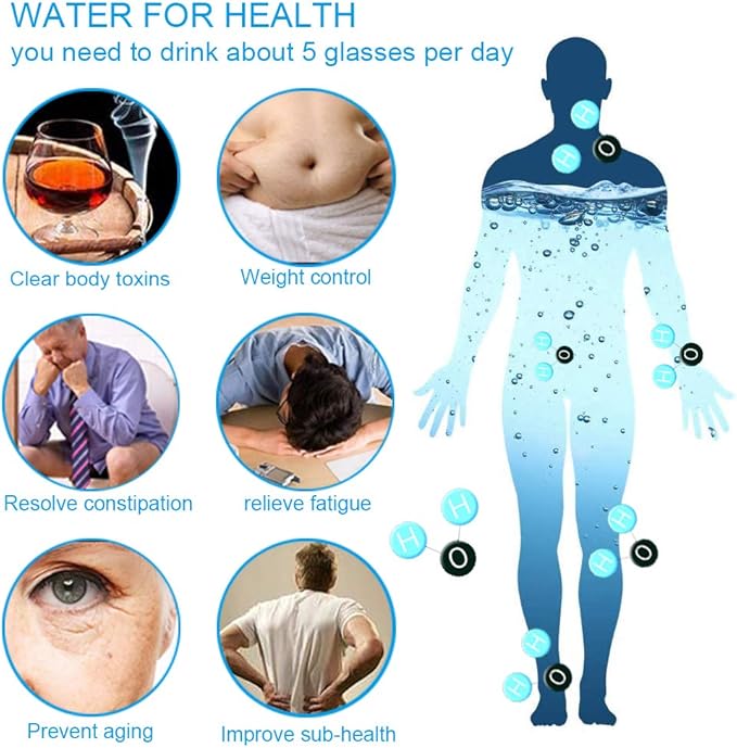 3 Mins Negative Ion Hydrogens-Rich Water Cup Generator Alkaline 450ML Portable USB Charge Electrolytic Generator Lonization Bottle Glass Anti-aging Health Care Cup