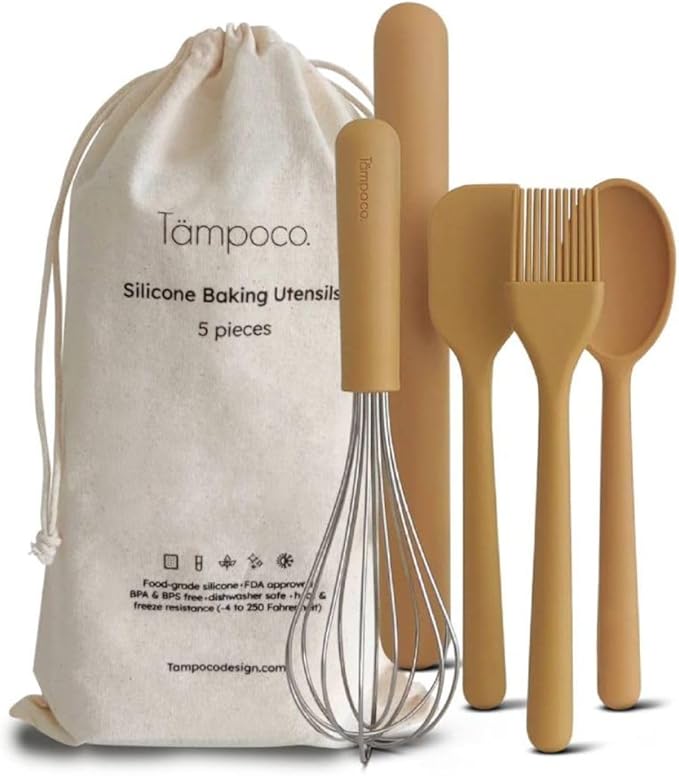 Premium baking utensils for kids: safe, simple & smart. 100% food grade silicone