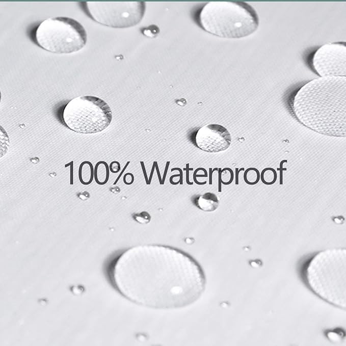 Feelyou Anchor Decor Shower Curtain 72"x84" Kids Nautical Bathroom Shower Curtain Set for Boys Girls Teens Black Blue Ocean Wave Bath Curtain Marine Theme Compass Print Bathroom Accessories