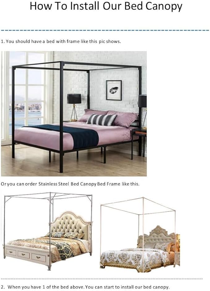 Luxury Princess 3 Side Openings Post Pink Bed Curtains,Four Corner Bedding Bed Canopy net for Bed Princess Bed Girls Room(No Bracket) (Yellow)