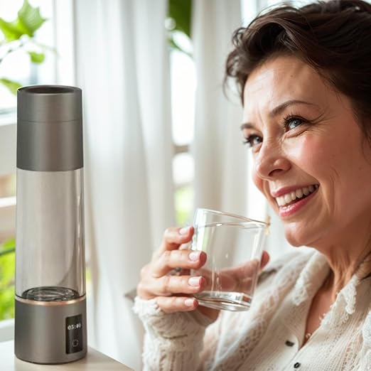 2024 high Concentration,Advanced Hydrogen Water Bottle Pitcher Classic Edition- 4400ppb Alkaline Generator with SPE/PEM Tech, Odorless & Chlorine-Free. Enhances Hydration, Metabolism, & Immunity.