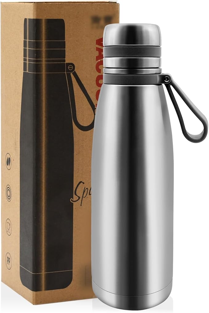 29oz Thermos for Hot and Cold Drinks, Coffee Thermos Water Bottle, Wide Mouth Thermal Cups- Leakproof Stainless Steel Insulated Thermos - Commute, Travel, and Picnic Friendly