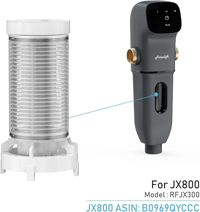 300-Micron Replacement Screen Filter for JX800 Auto-Flushing Whole House Sediment Filter System