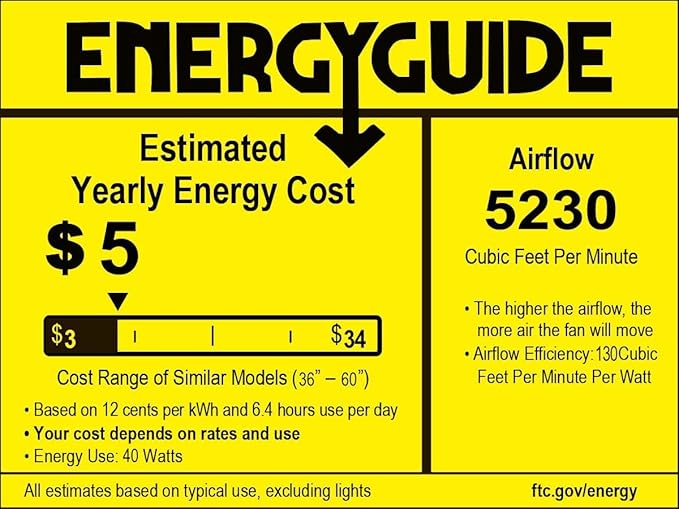 Sofucor 38 inch Ceiling Fans with Remote Control, Indoor Outdoor Ceiling Fan for Bedroom Living Room Farmhouse Patio, Modern Ceiling Fan no Light with 6 Speed Reversible Quiet DC Motor, White
