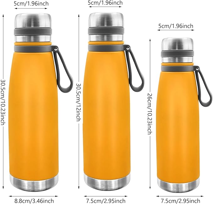 29oz Thermos for Hot and Cold Drinks, Coffee Thermos Water Bottle, Wide Mouth Thermal Cups- Leakproof Stainless Steel Insulated Thermos - Commute, Travel, and Picnic Friendly