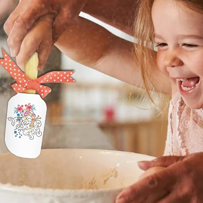 Mermaid Funny Baking Spatulas, Baking Kids Set, Baking Gift for Kids, Girls, Baking Kits for Teens Children Kids, Teens Girls