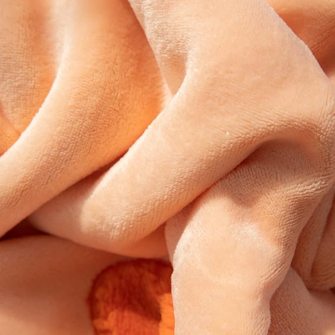 COSUSKET Kids Tiger Throw Blanket, 3D Animal Embroidery Sherpa Blanket Boys Girls Gifts