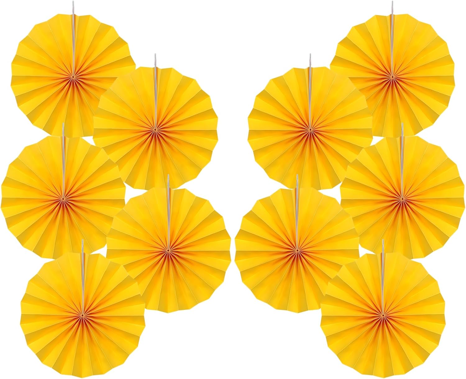 Morange Party Decorations,,Halloween Decor Events Accessories，Orange Birthday Decorations,Sunset Party Decorations,Party Fans 30 Color DIY Set (Morange)