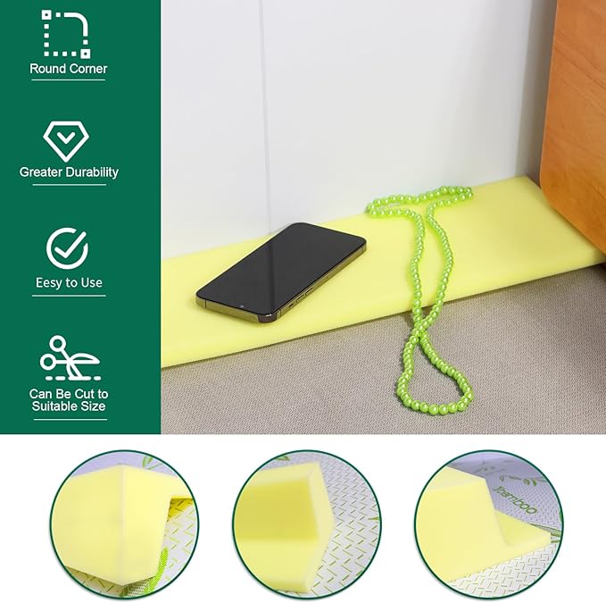 Bed Filler for Headboard, Suitable for Gap 1.6-2.2" of King Queen Twin Bed,78.7'' Long Wedge Sleeping Pillow, Foam Bed Mattress Gap Filler