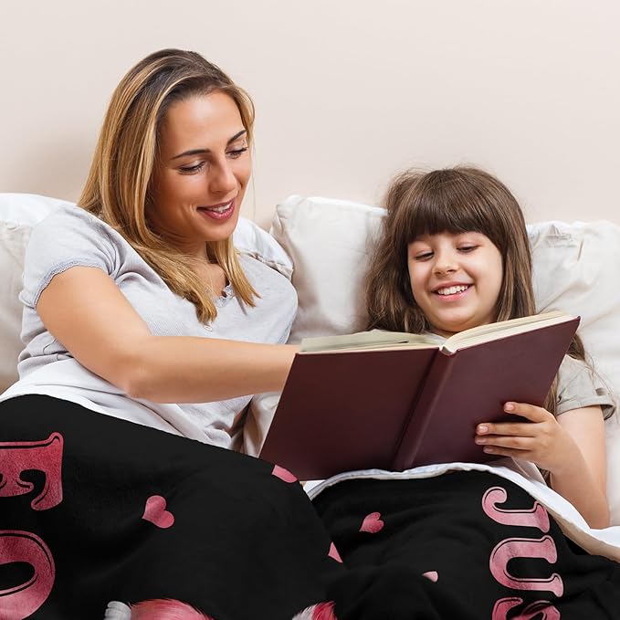 Fox Gifts for Girls, Fox Gifts for Women, Unique Fox Themed Gifts, Fox Blanket for Girls Kids, Just a Girl Who Loves Foxes Blanket, Best Gift Ideas for Fox Lover Blanket 40"X50"