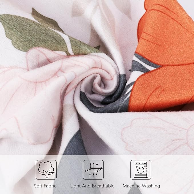 Stuffable Travel Pillow, Stuffable Neck Pillow for Travel, Portable Self-Fillable Design Travel Pillow, U-Shaped Pillow with Snap Strap and Storage Bag (Pillow Cover Only, No Filler)