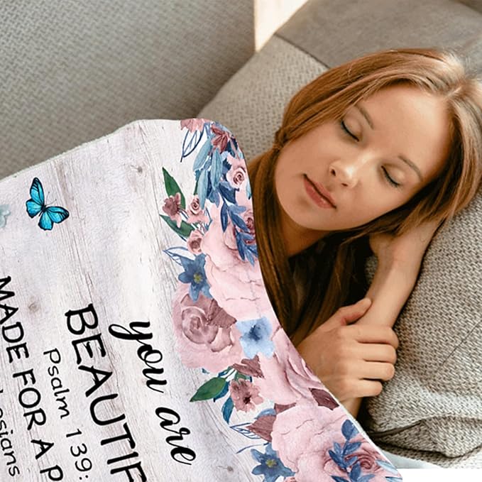 Christian Gifts, Religious Gifts for Women, Inspirational Gifts, Spiritual Gifts for Women, Birthday Gifts for Women, Christian Decor, Religious Gifts on Birthday Christmas 50x60 in