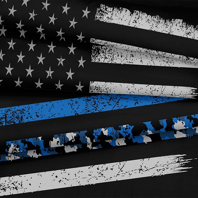 Bedbay American Flag Comforter Set King Teen Boys Military Bedding 4Pcs Camouflage Bedding Kingsize Flag Camo Comforter Set Soft Lightweight Army Comforter Duvet Insert for All Season(Blue,King)