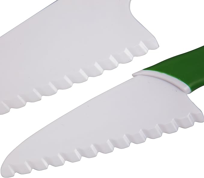 Knife and Cutting Board Set - Includes Real Cutting Tools for Kids and 15 Cooking Childrens Baking Recipes - Great for Homemade Cooking Party, Birthday Activity