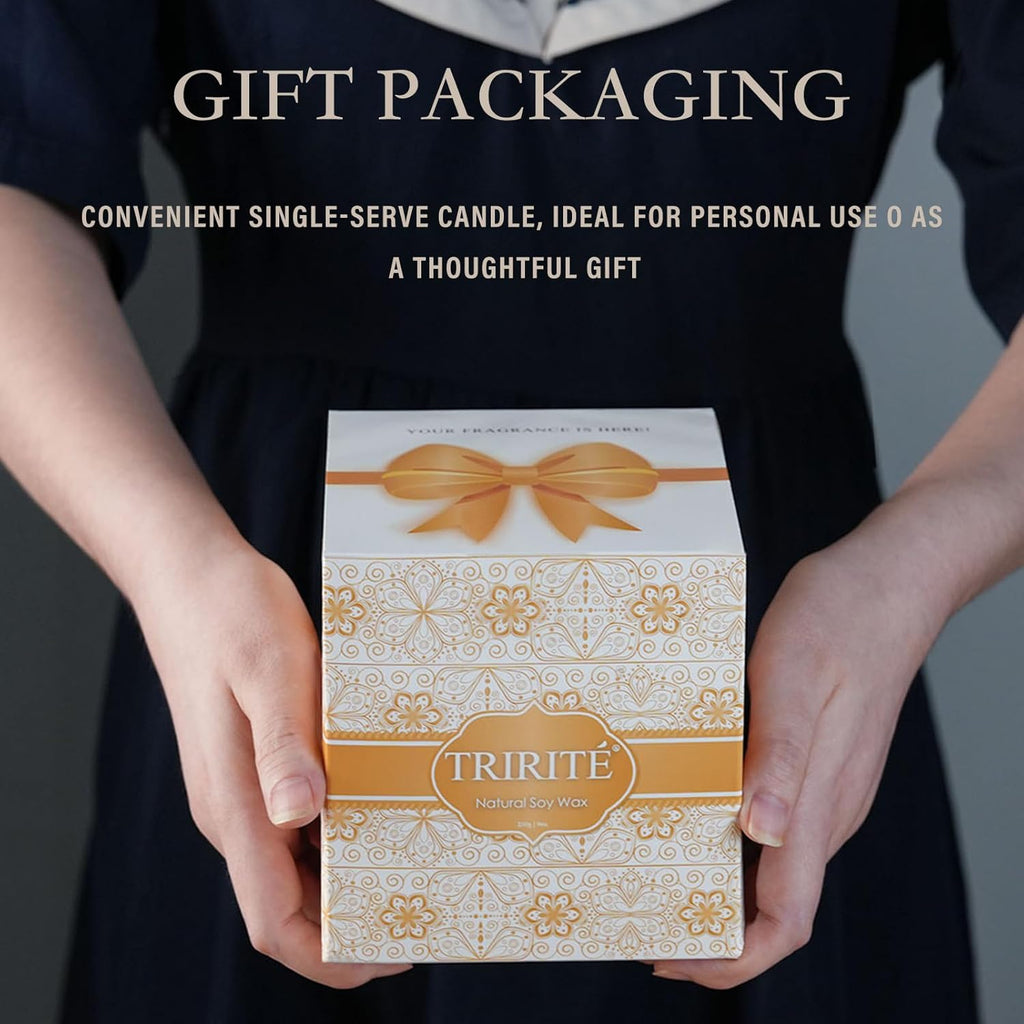 Balsam & Cedar Scented Candles, Soy Scented Candle for Home Large Jar Candle, Aromatherapy Candle Over 60 Hours Christmas Candles Ideal Holiday Gift